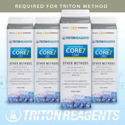 CORE7 REEF SUPPLEMENTS - TRITON (OTHER METHODS)
