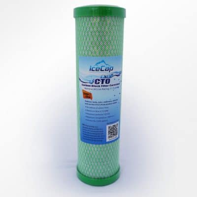 IceCap 10" CTO Carbon Block Reverse Osmosis Prefilter