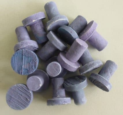 Oceans Wonders Ceramic Coralline Purple Coral Frag Plugs