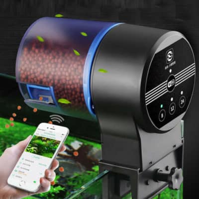WIFI Programmable Aquarium Automatic Fish Feeder