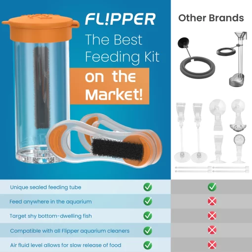 Flipper Feed Aquarium Feeding Kit for Flipper Cleaners - Image 5