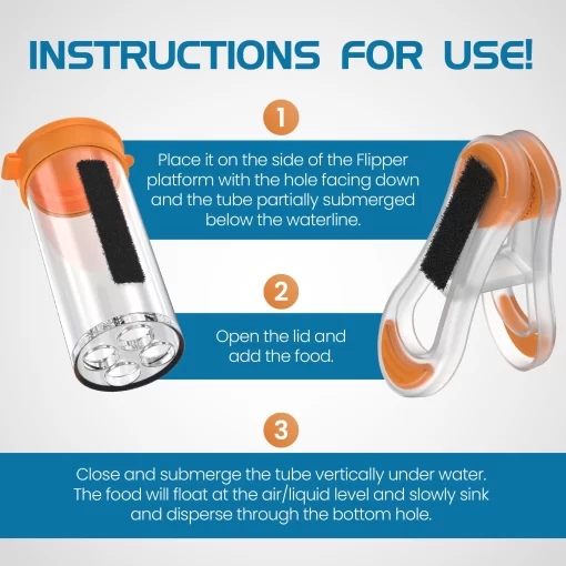 Flipper Feed Aquarium Feeding Kit for Flipper Cleaners - Image 6