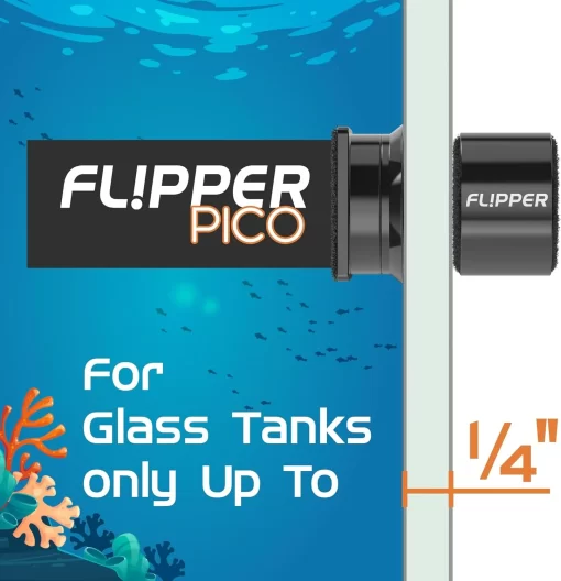 Flipper Pico Black 2 in 1 Aquarium Magnet Cleaner - Image 4
