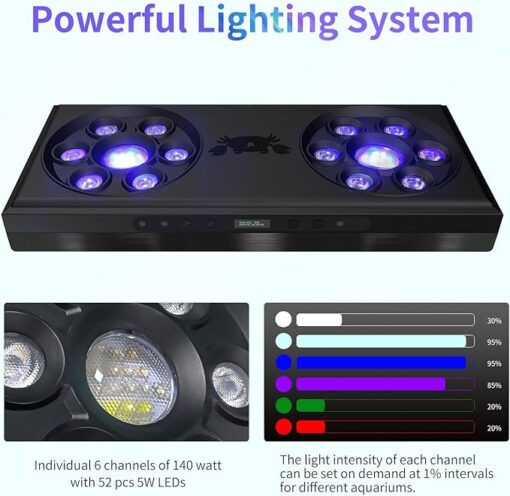 G6 Led Aquarium Light Pro 140W - Image 2