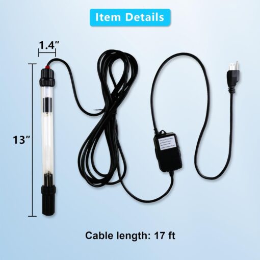 UV Light Sterilization Lamp Submersible BU - Image 2