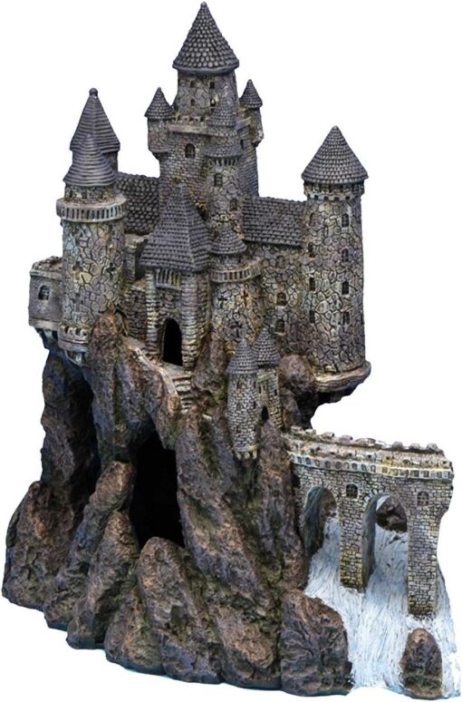 Penn-Plax Age-of-Magic Wizard’s Castle Aquarium Decoration