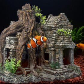 Fish Tank Decorations Aquarium Décor Resin Artificial Tree Trunk Root